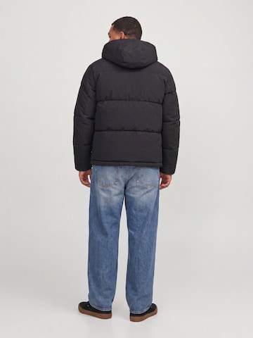 Jack & Jones Plus Kurtka zimowa 'JJGALAXY' w kolorze czarny