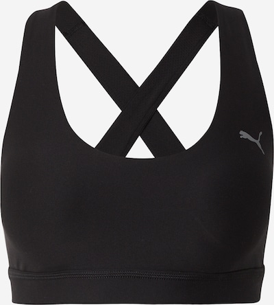 Sportinė liemenėlė iš PUMA, spalva – pilka / juoda, Prekių apžvalga