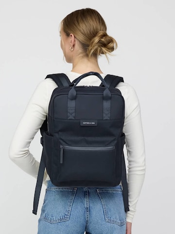 Kapten & Son Backpack 'Bergen Pro' in Blue