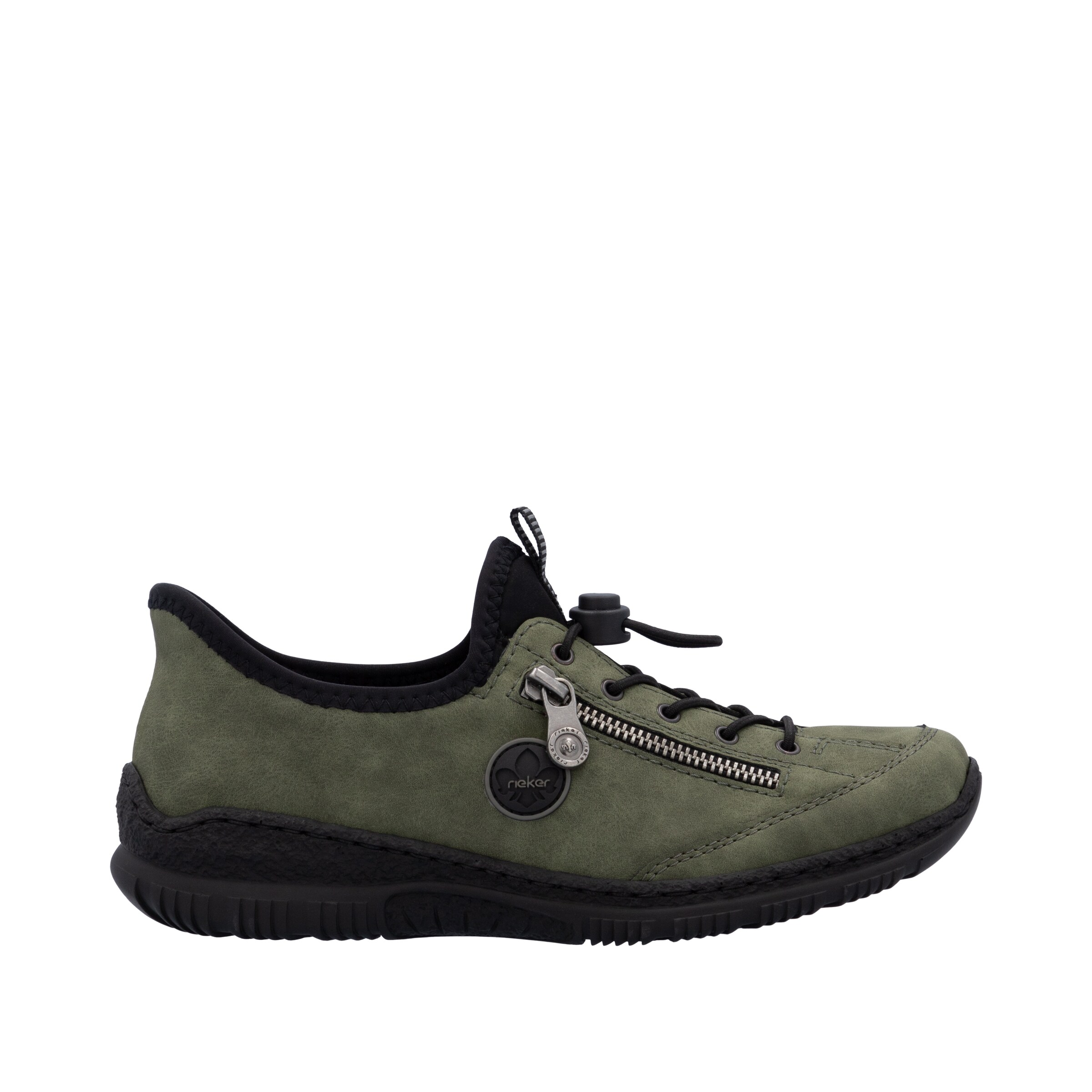 Chaussure basse Rieker en vert
