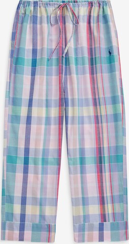 Polo Ralph Lauren Pyjamabroek ' PJ Pants - Romantic Madras ' in Gemengde kleuren: voorkant