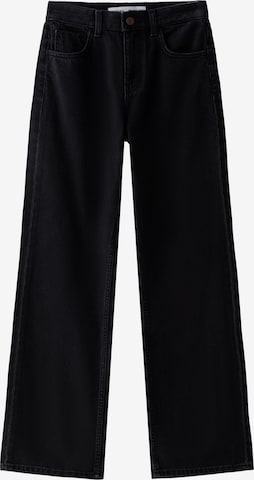 Bershka Loosefit Jeans in Schwarz: Vorderseite