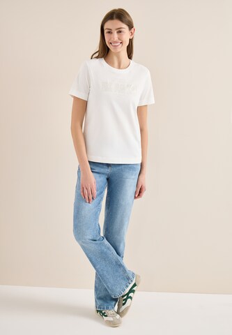 CECIL T-Shirt in Weiß