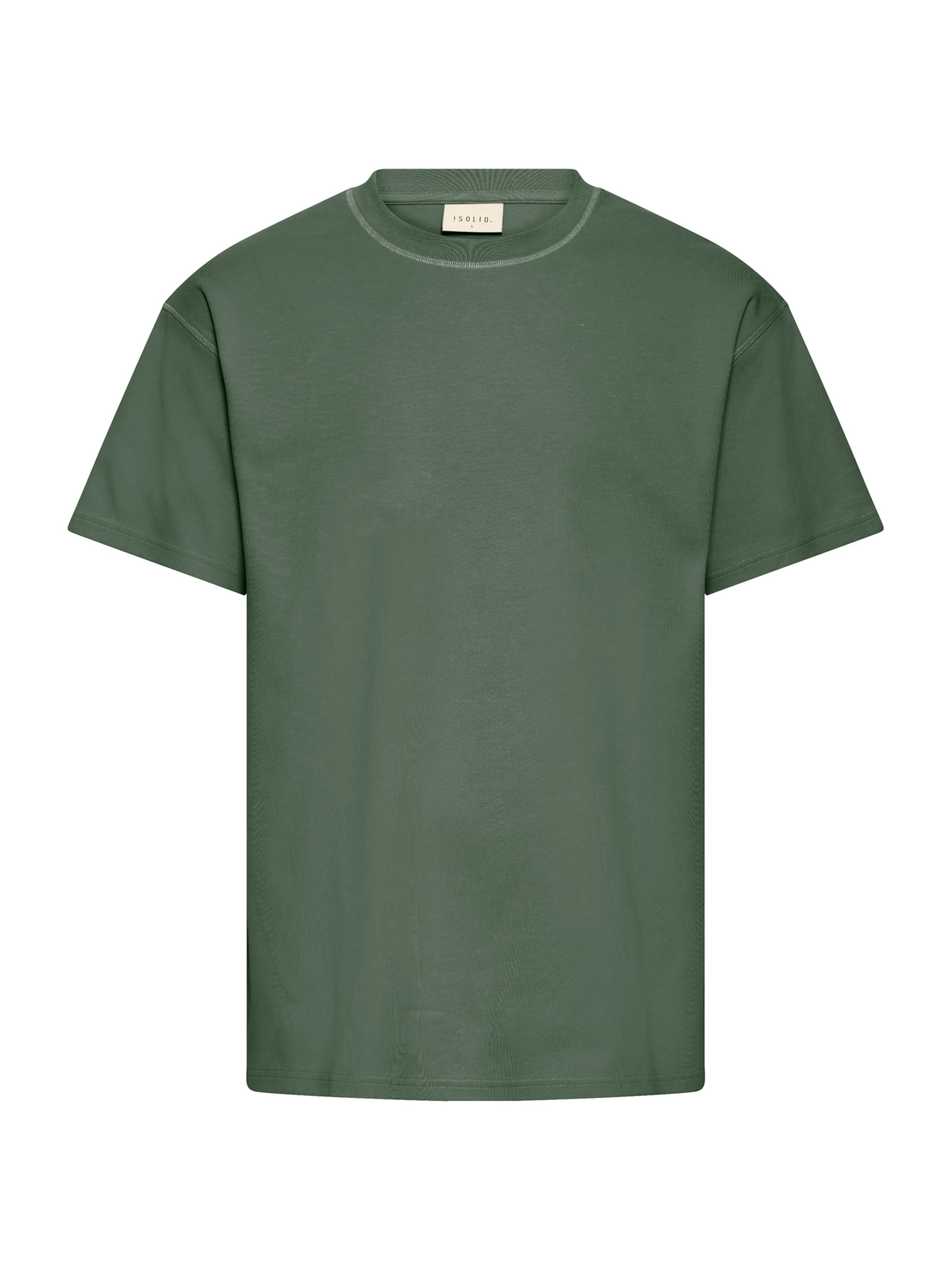 !Solid Póló 'Danton' - zöld: elől