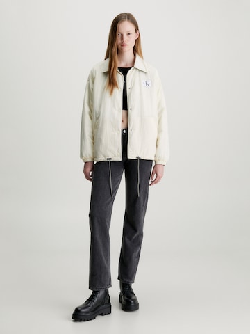 Calvin Klein Jeans Between-Season Jacket in Beige