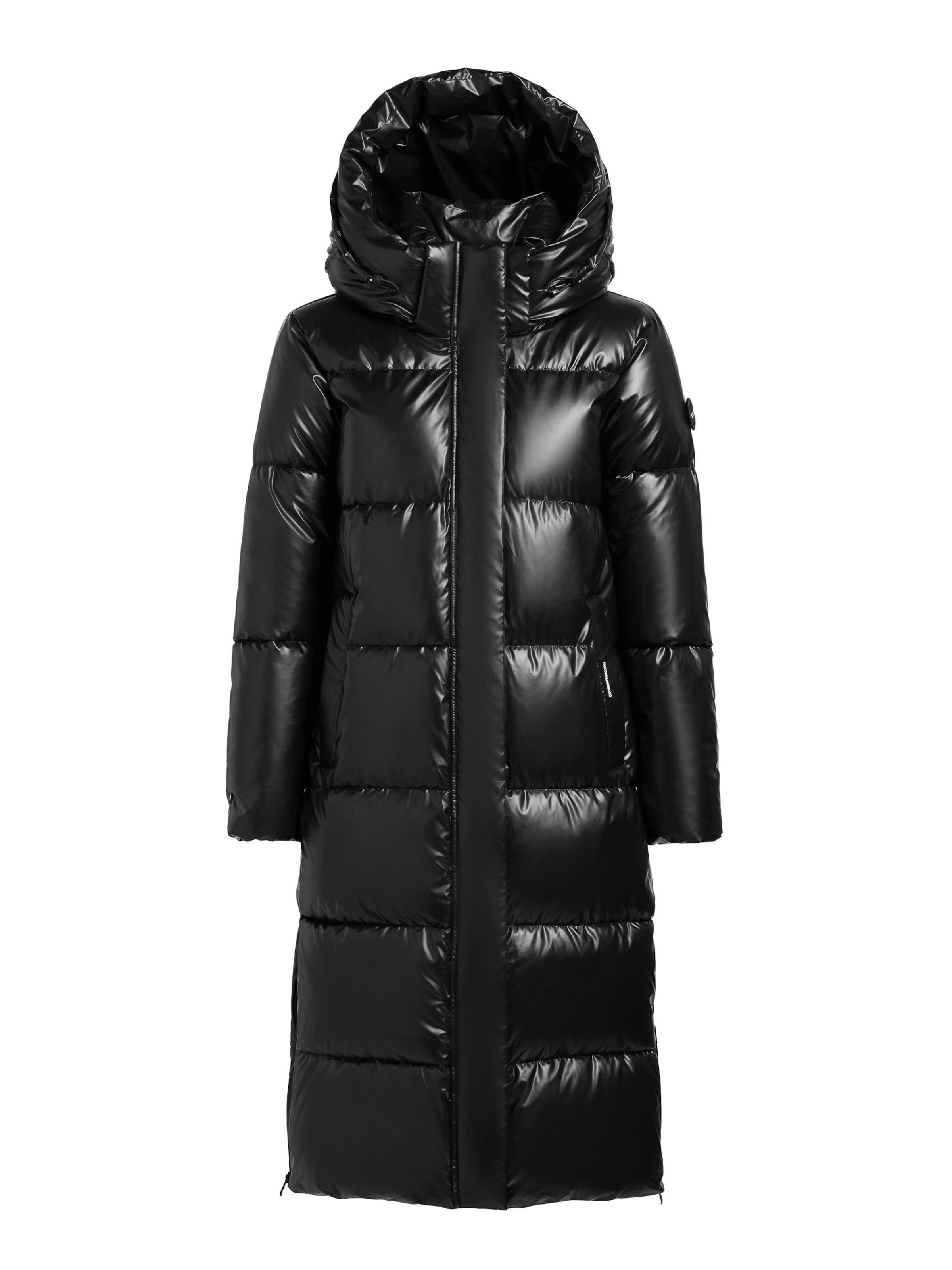 khujo Zimski plašč &#x27;Rachel2&#x27; | črna barva: sprednja stran