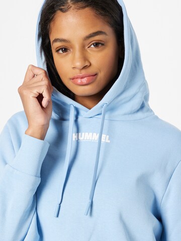 Hummel Sweatshirt in Blauw