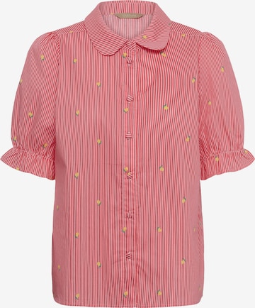 CULTURE Bluse 'Annille' i pink: forside