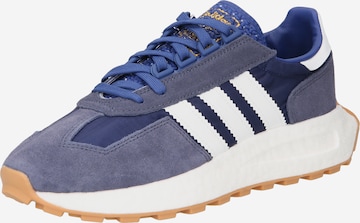 ADIDAS ORIGINALS Platform trainers 'Retropy E5' in Blue: front