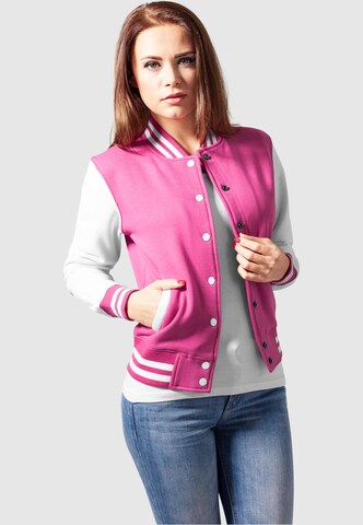 Urban Classics Prehodna jakna | roza barva: sprednja stran