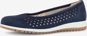 GABOR Ballet Flats in Blue: front