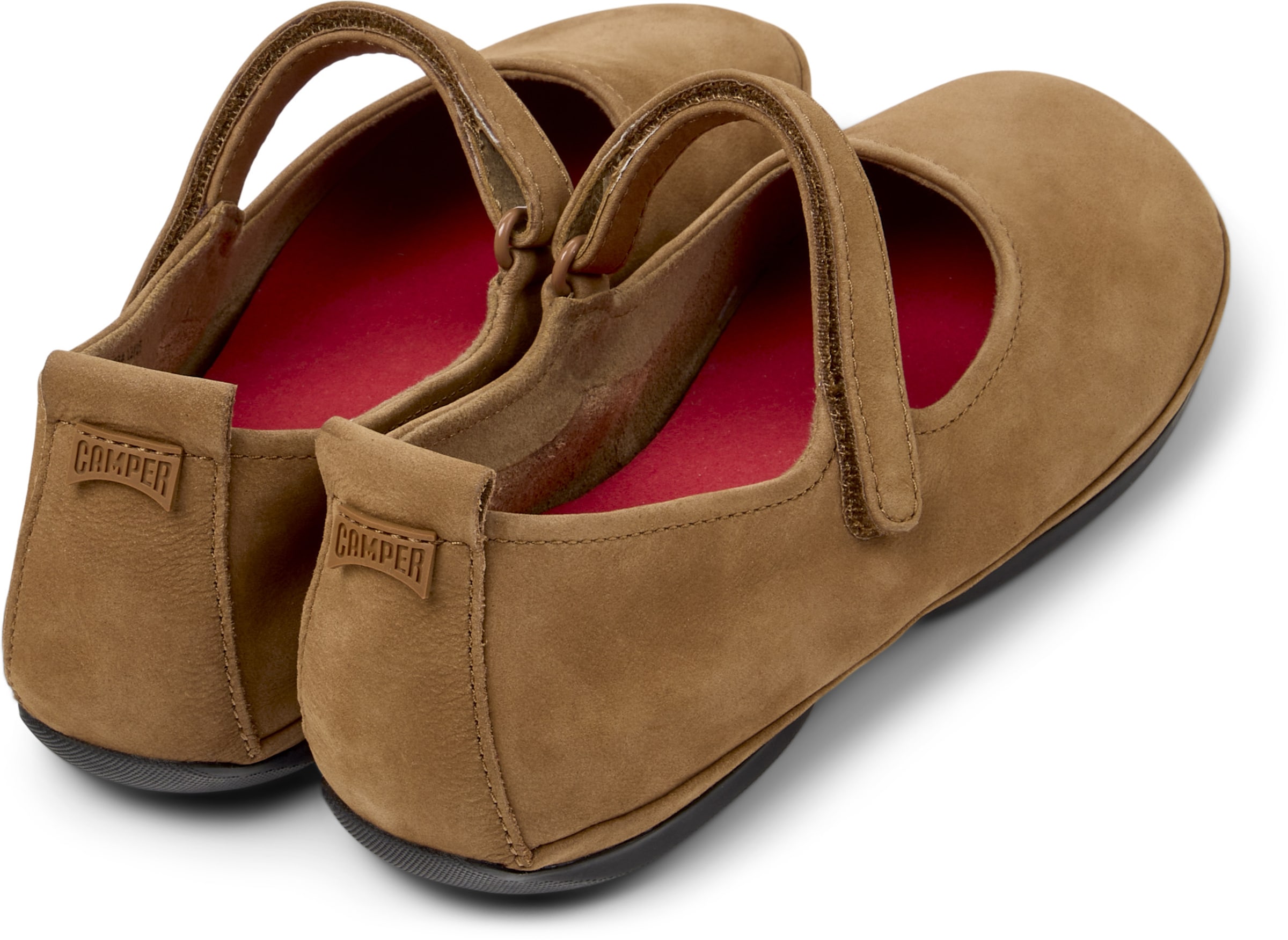 Ballerina con cinturino 'Right Nina' di CAMPER in marrone