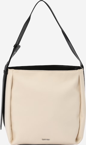Calvin Klein Μεγάλη τσάντα 'GRACIE' σε μπεζ: μπροστά