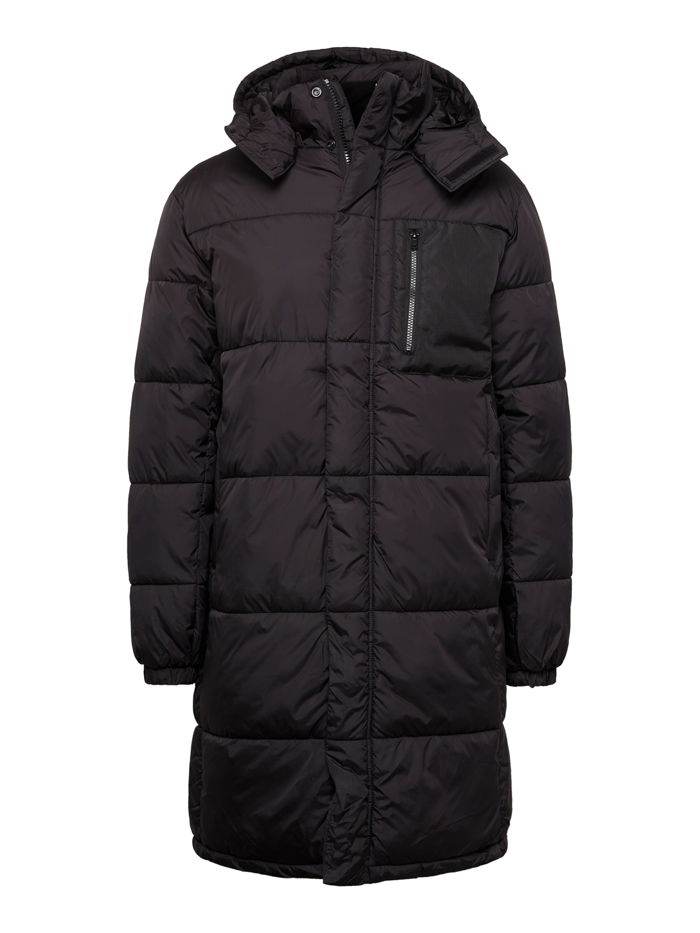 !Solid Winterjacke 'Callen' in Schwarz: Vorderseite