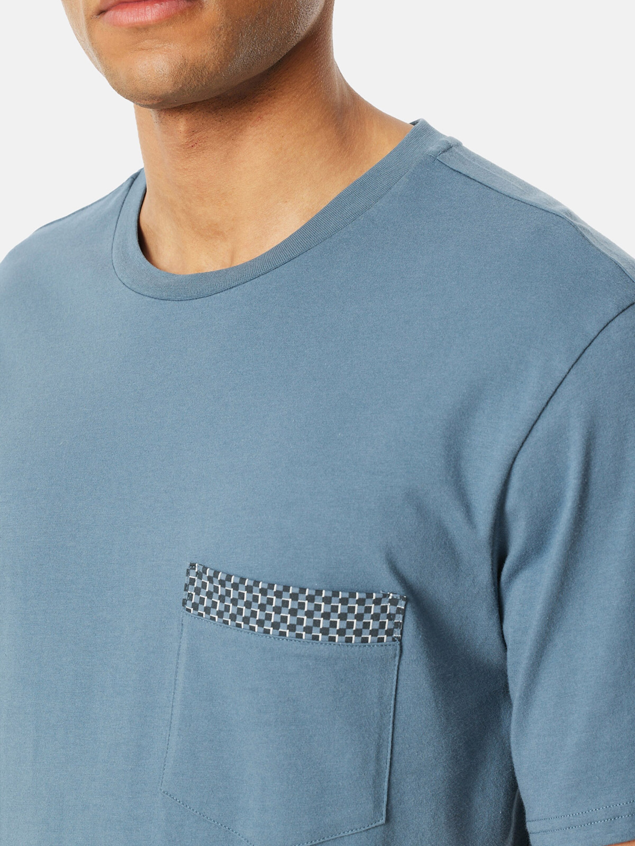 SCHIESSER Shorty 'Comfort Nightwear' in Blau