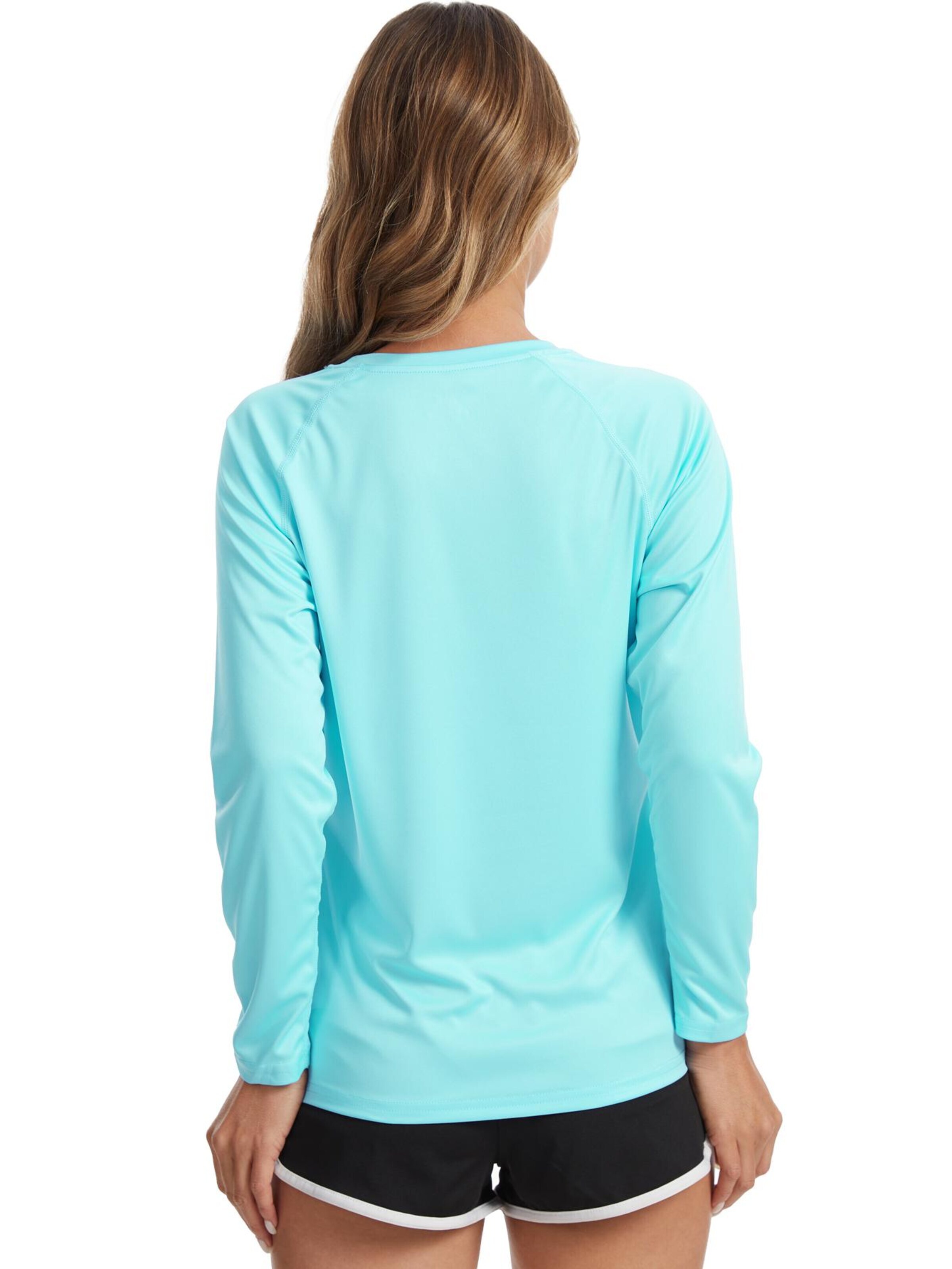 MEETWEE Sporttop 'UV Protection Shirt' in Blauw