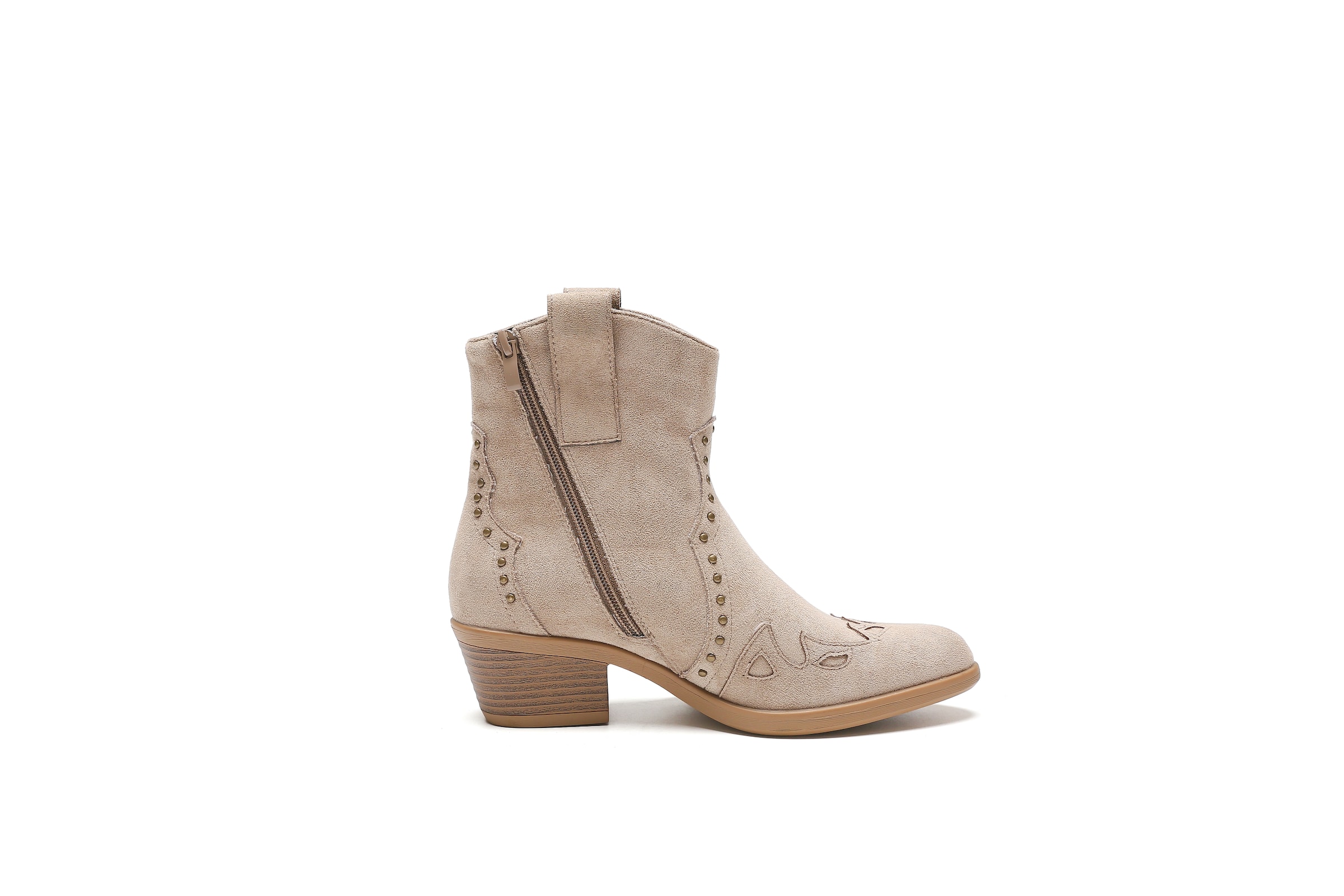 Bottes de cowboy Salinyang en beige