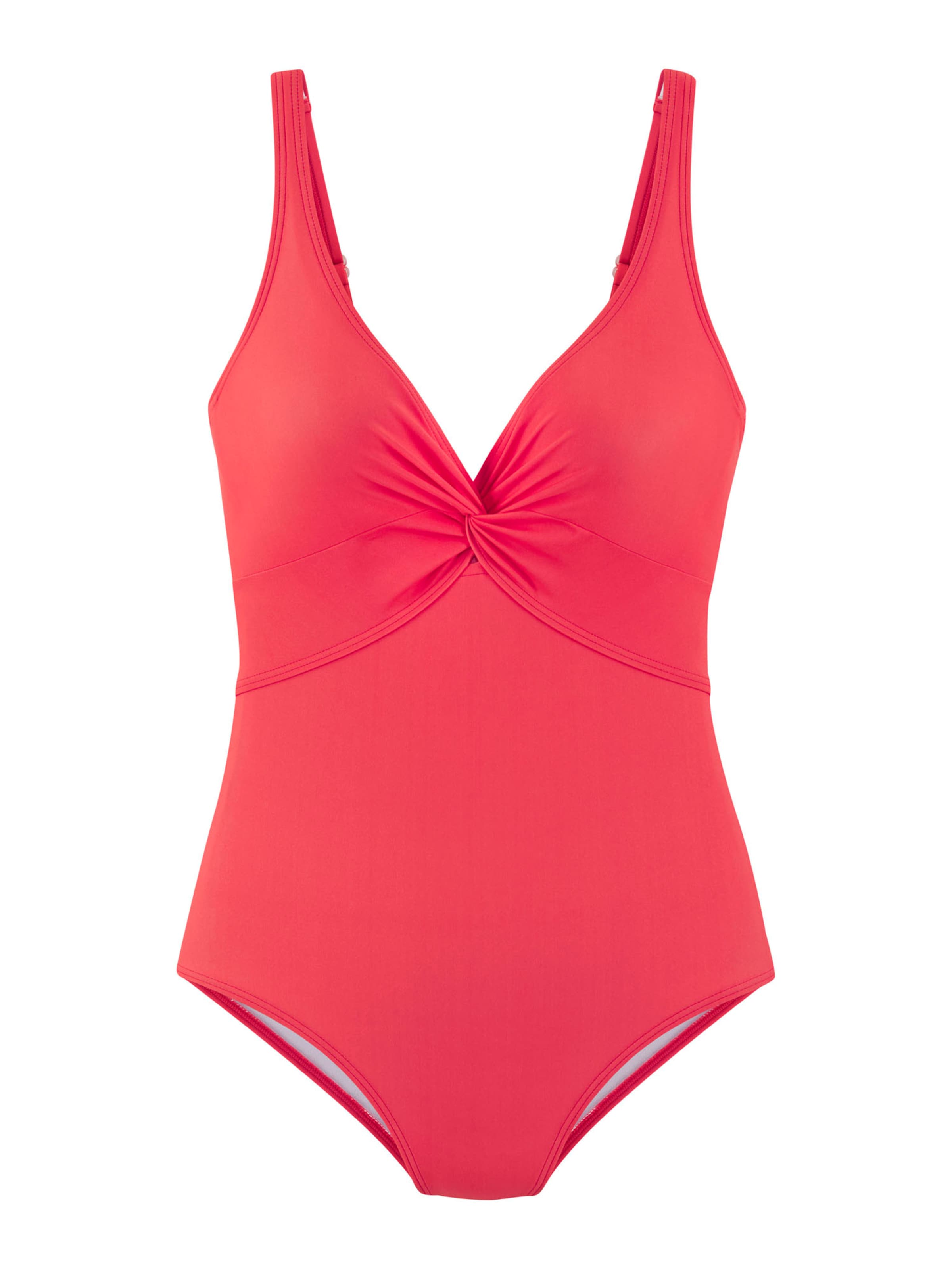 LASCANAJednodijelni kupaći kostim - narančasta boja: prednji dio