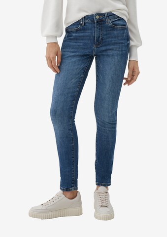 Skinny Jeans 'Izabell' di s.Oliver in blu: frontale