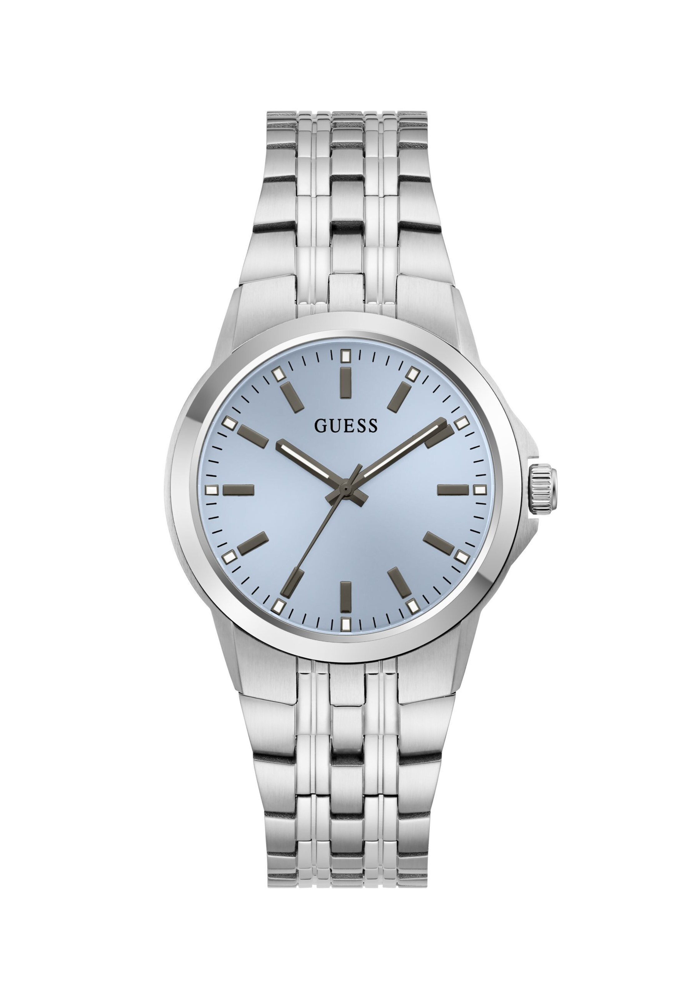GUESS Analog watch 'ARCHIE' in Silver: front