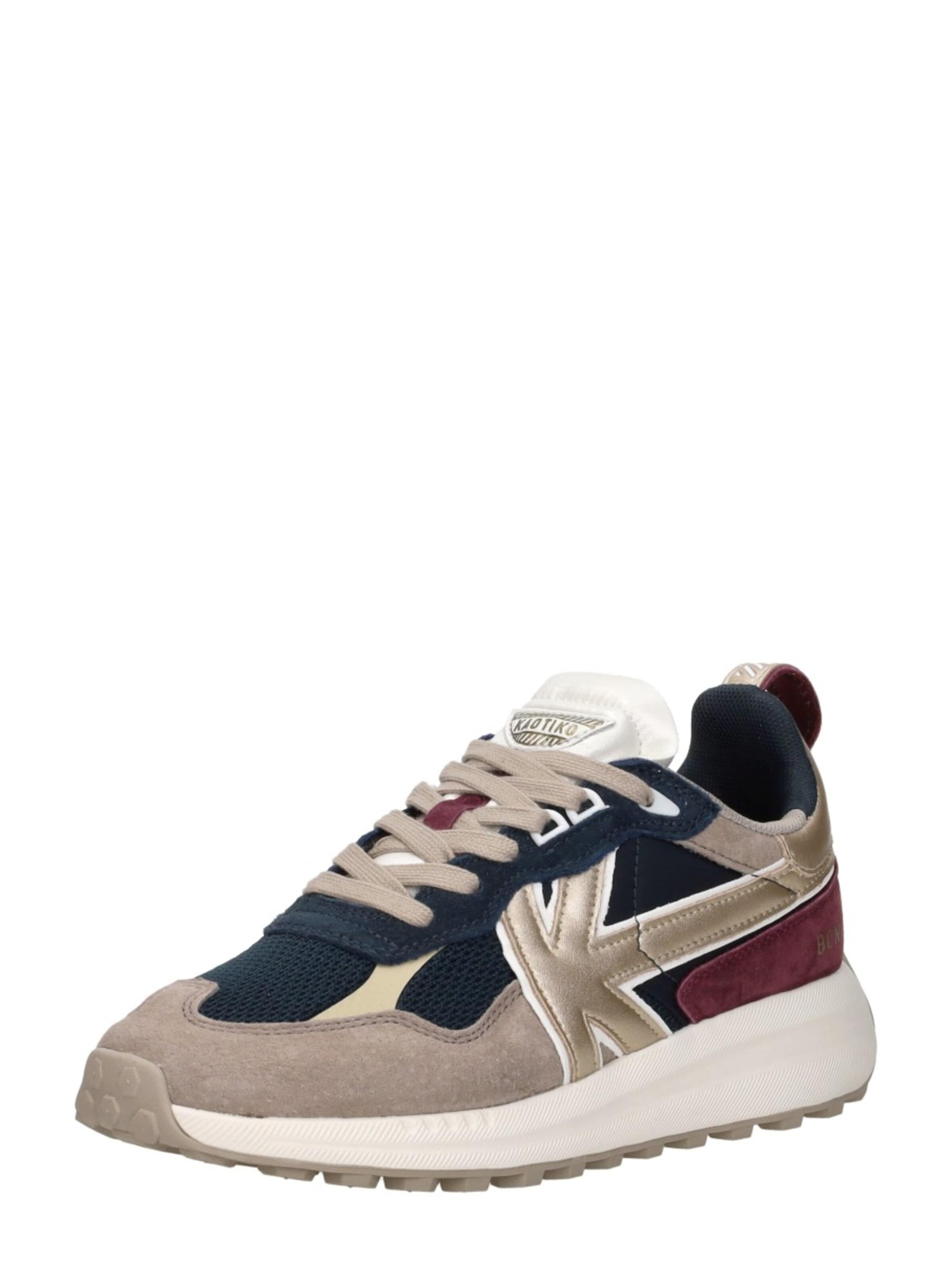 Kaotiko Sneakers laag 'Detroit Glam' in Grijs