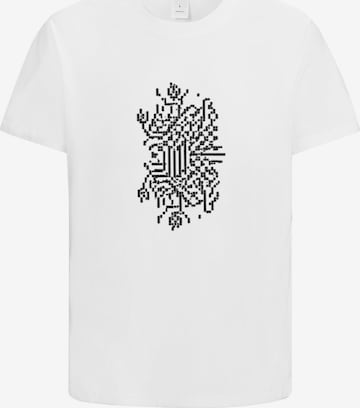 HUSKSWARE Shirt in Weiß: Vorderseite