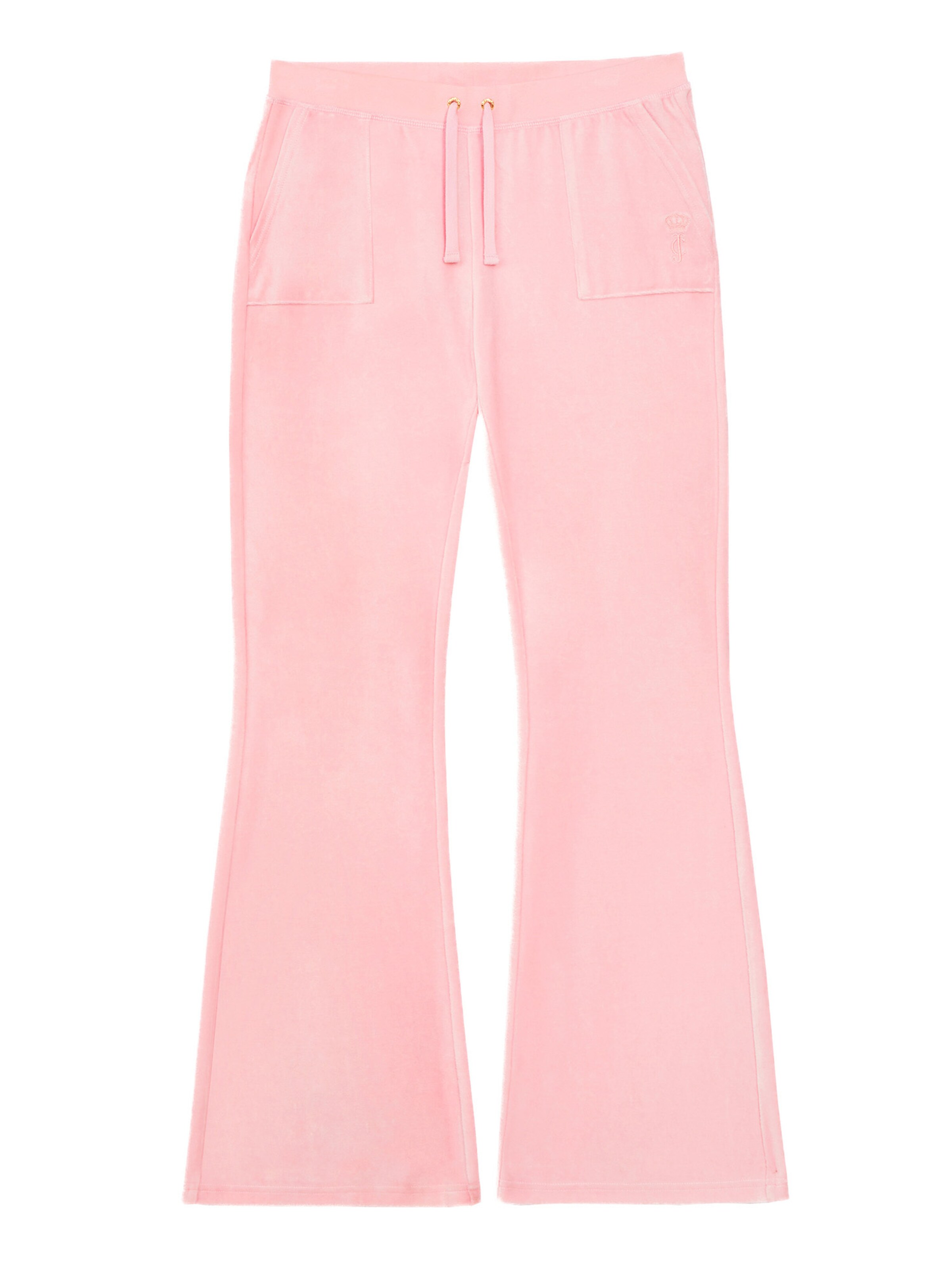Juicy Couture Zvonový Kalhoty 'Caisa' – pink: přední strana