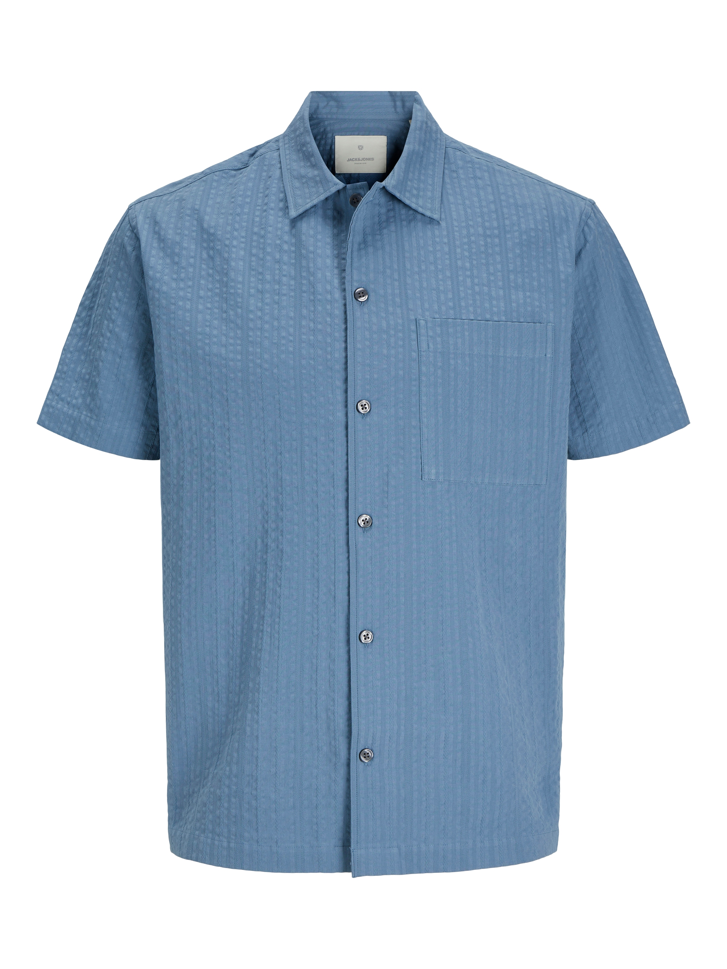 Chemise 'JPRCCeaston' Jack & Jones Premium en bleu : devant
