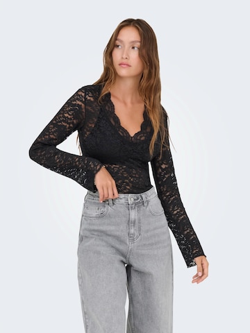 ONLY Shirt 'ONLNikka' in Schwarz
