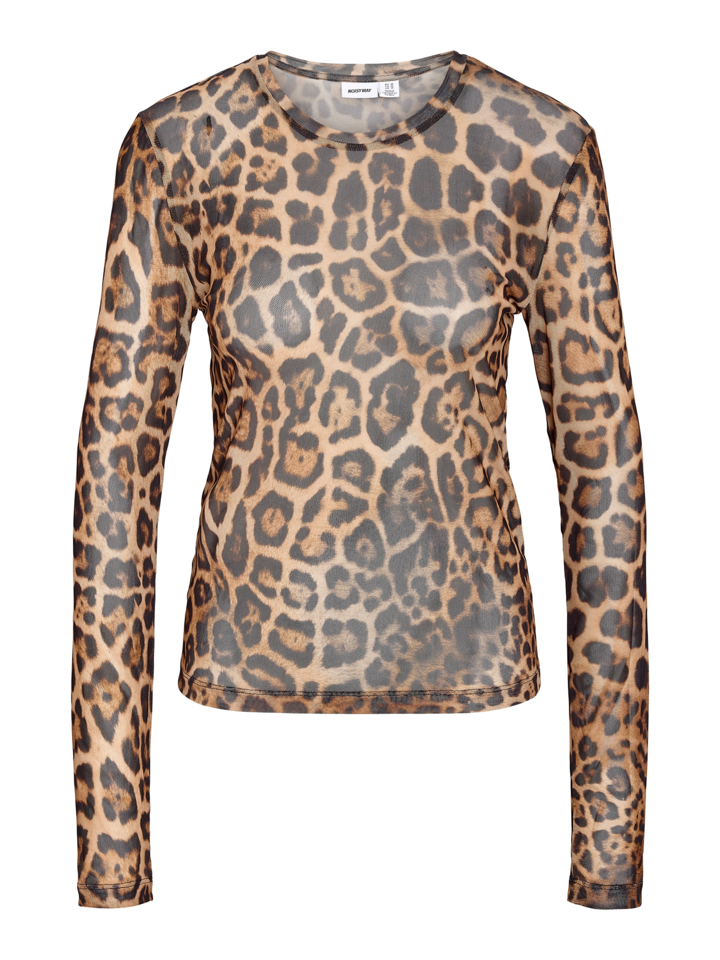 Noisy may - Camiseta 'NMJUDITH' en marrón: frente