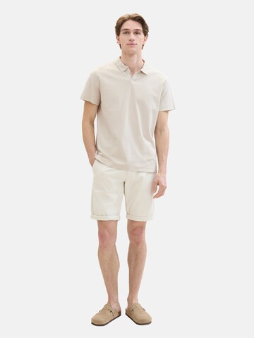 TOM TAILOR Regular Shorts in Beige