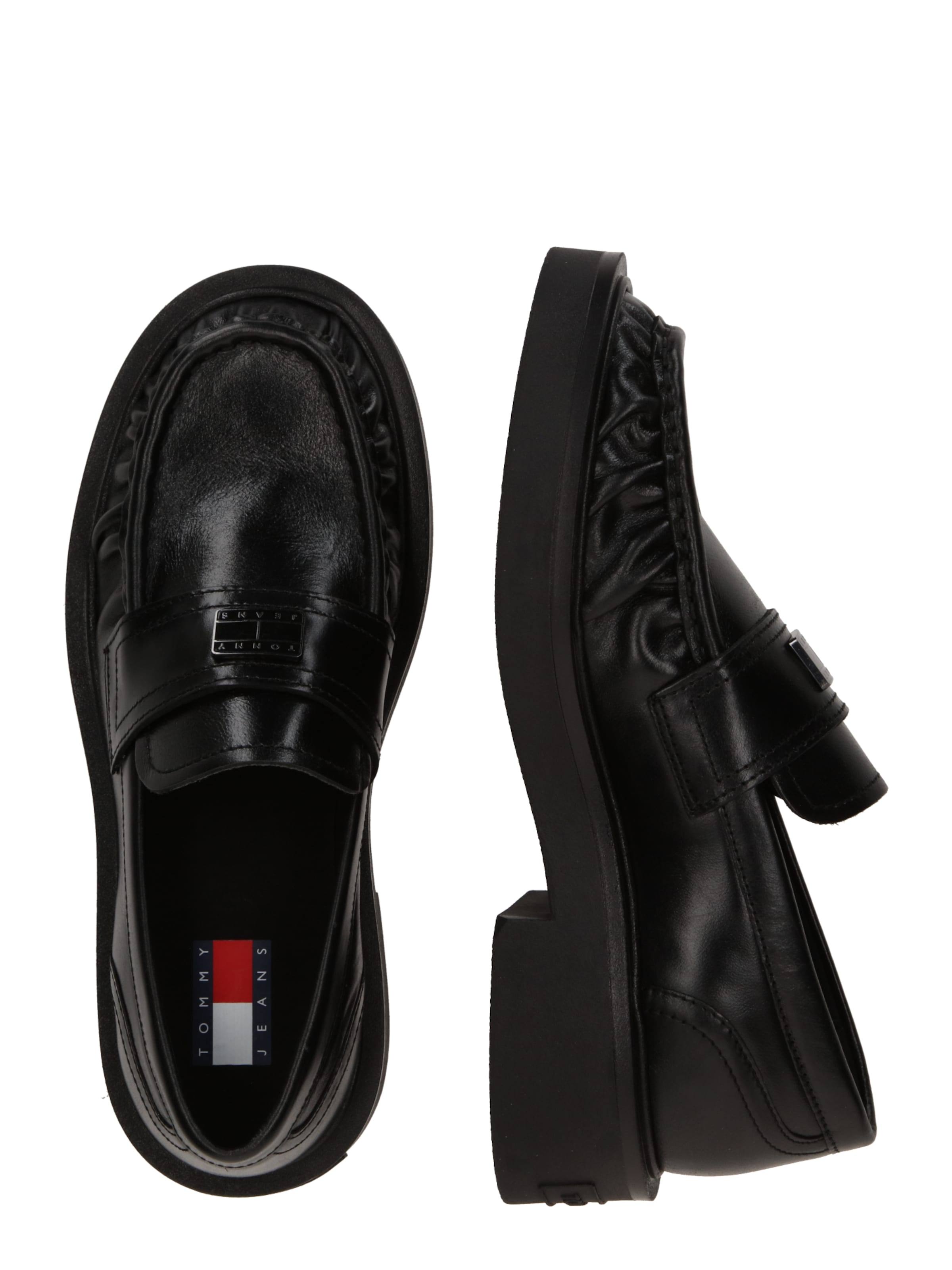 Tommy Jeans Slip-ons in Black