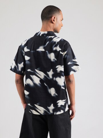 JACK & JONES Средняя посадка Рубашка 'JCORECHARGE' в Черный