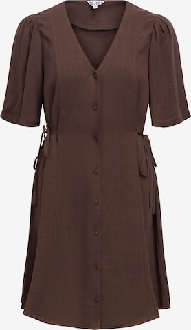 Abito di OBJECT in marrone: frontale