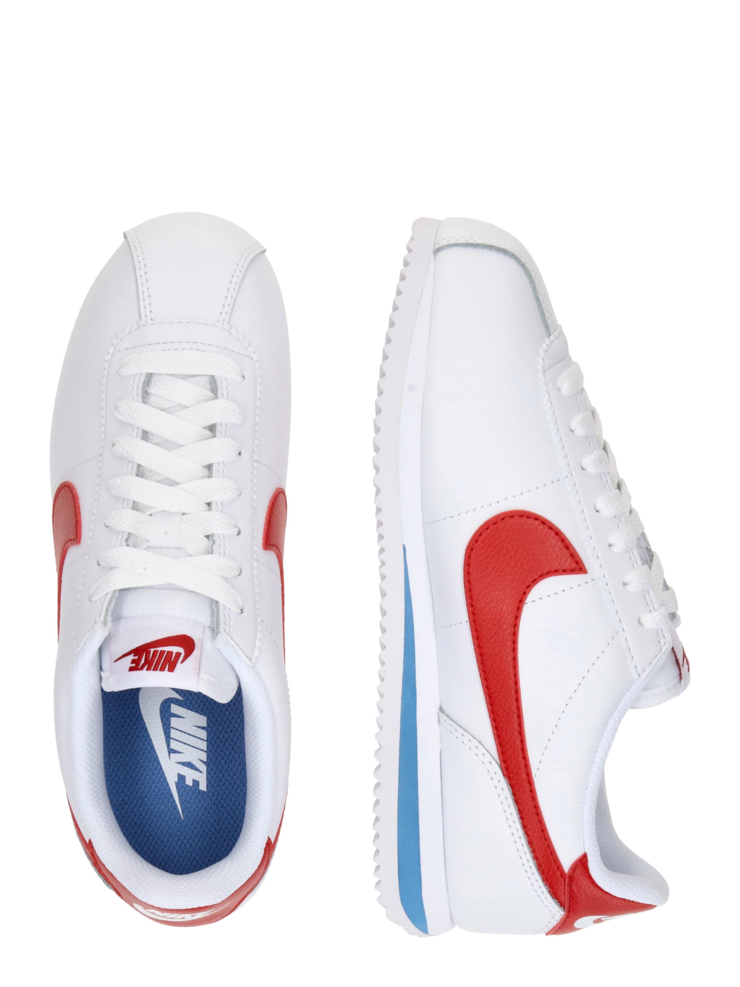 Nike Sportswear Madalad ketsid 'Cortez', värv valge