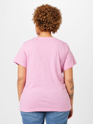 Esprit Curves T-shirt i lila