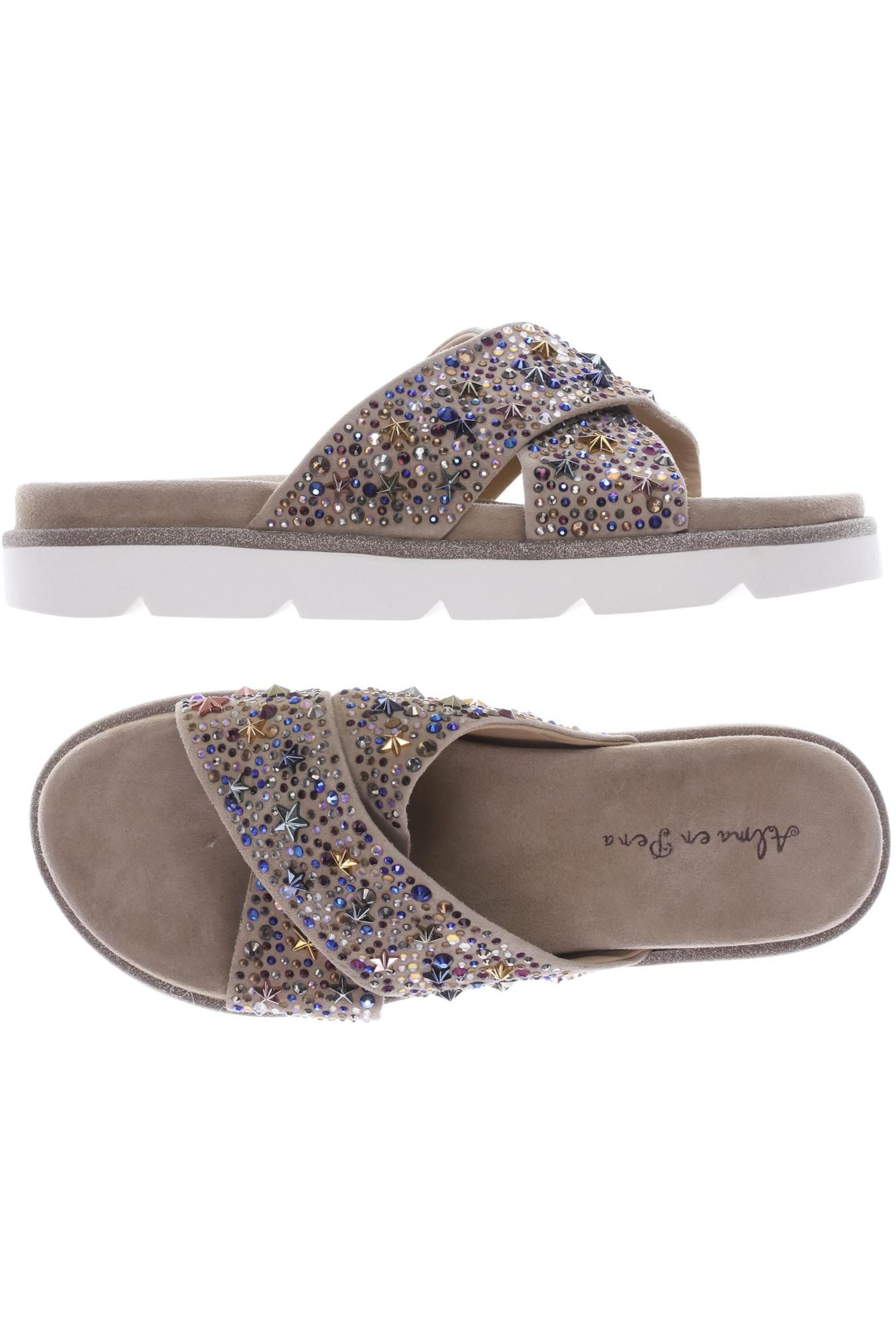 Alma En Pena Sandals & High-Heeled Sandals in 40 in Beige: front