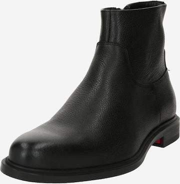 Boots 'Kerr' di HUGO Red in nero: frontale