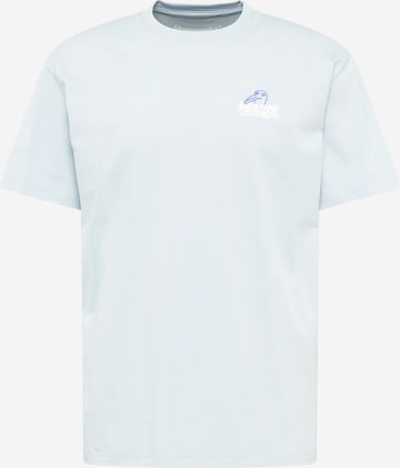 Cleptomanicx T-Shirt 'Krooked Gulls' in Blau: predná strana