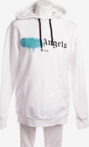 Palm Angels Sweatshirt & Zip-Up Hoodie in M in White: front