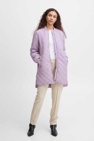 Manteau mi-saison 'Canna' b.young en violet