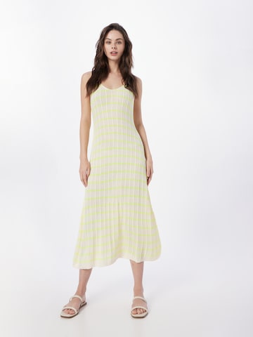 FRNCH PARIS Knit dress 'ALYZEE' in Yellow