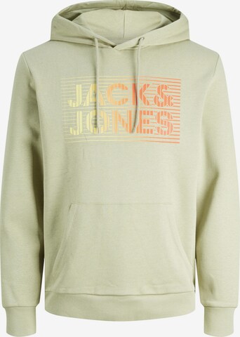 JACK & JONES Mikina 'RAYMOND' – zelená: přední strana