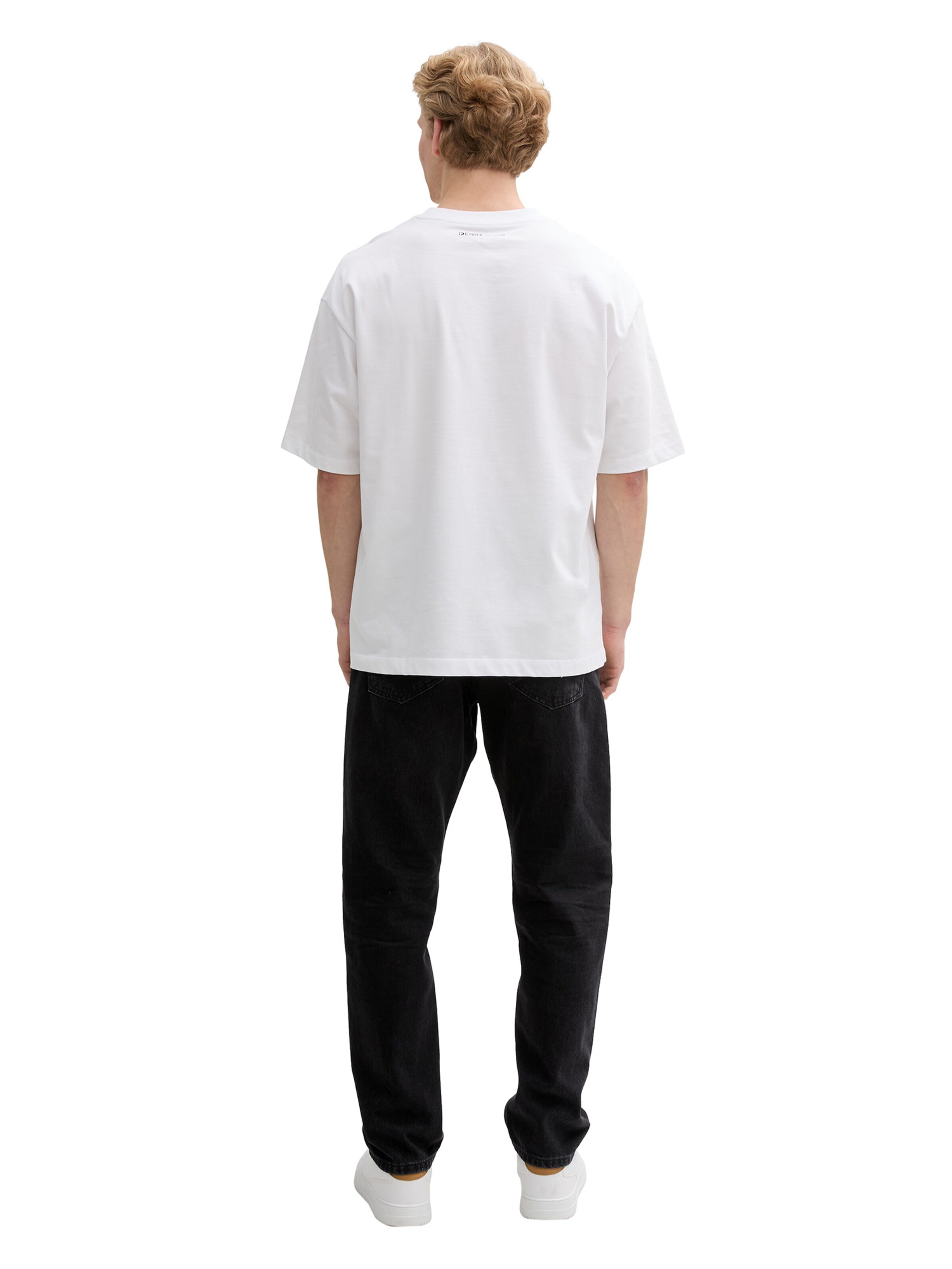 TOM TAILOR DENIM tavaline Teksapüksid 'Waylen', värv must