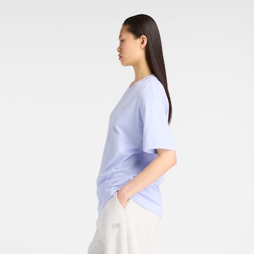 T-shirt fonctionnel 'Athletics' new balance en bleu