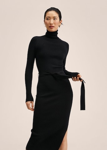 MANGO Kleid 'Goleta' in Schwarz: predná strana