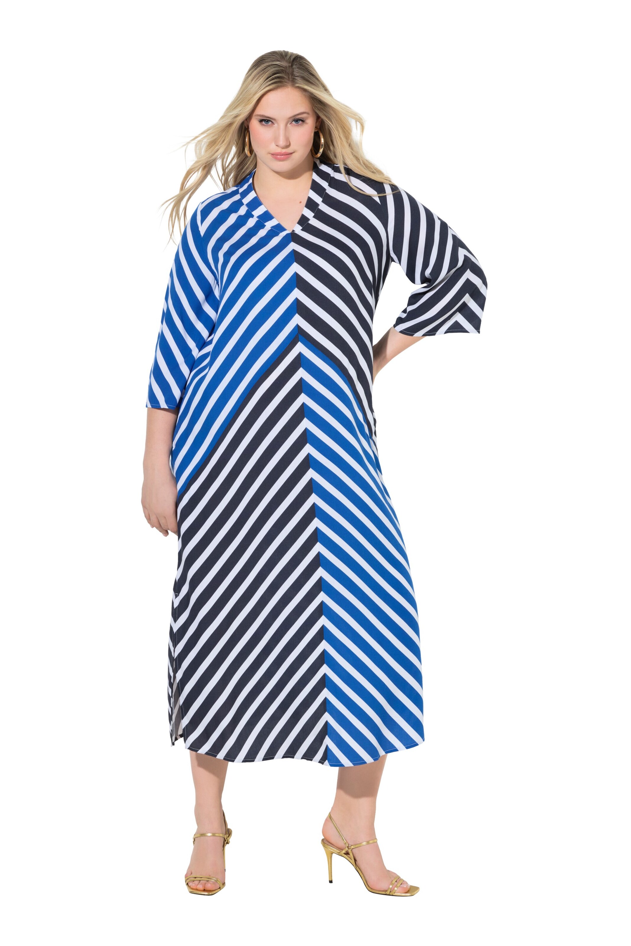 Ulla Popken Dress in Mixed colours: front