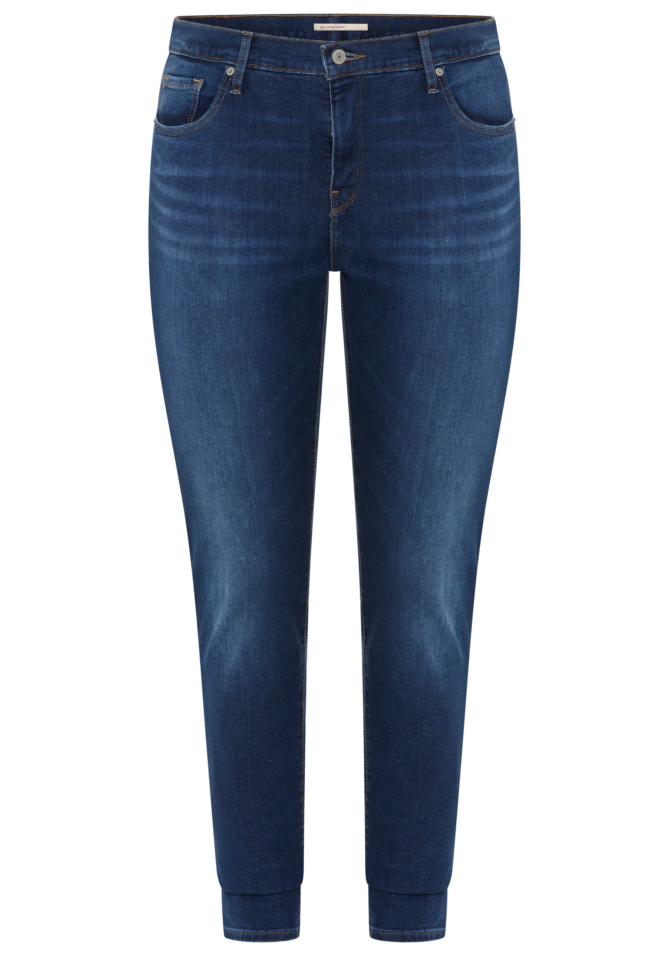 Levi's® Plus Skinny Jeans in Blau: Vorderseite