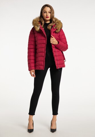 faina Winter Jacket in Red