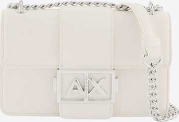 ARMANI EXCHANGE - Bolso de mano 'XW000071' en blanco: frente